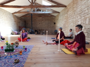 retraite yoga meditation pranayama dojo du Plessis