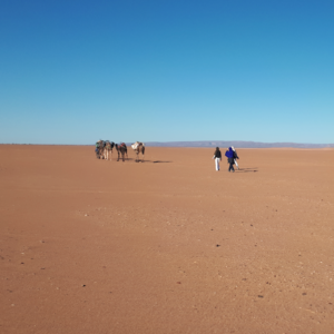 treck dans le désert marocain